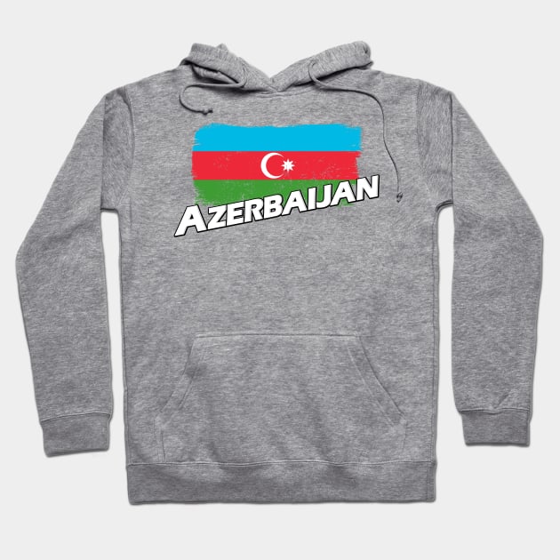 Azerbaijan flag Hoodie by PVVD